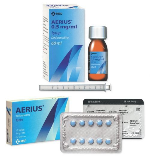 Liều dùng đối với thuốc Aerius đối với người lớn và trẻ em