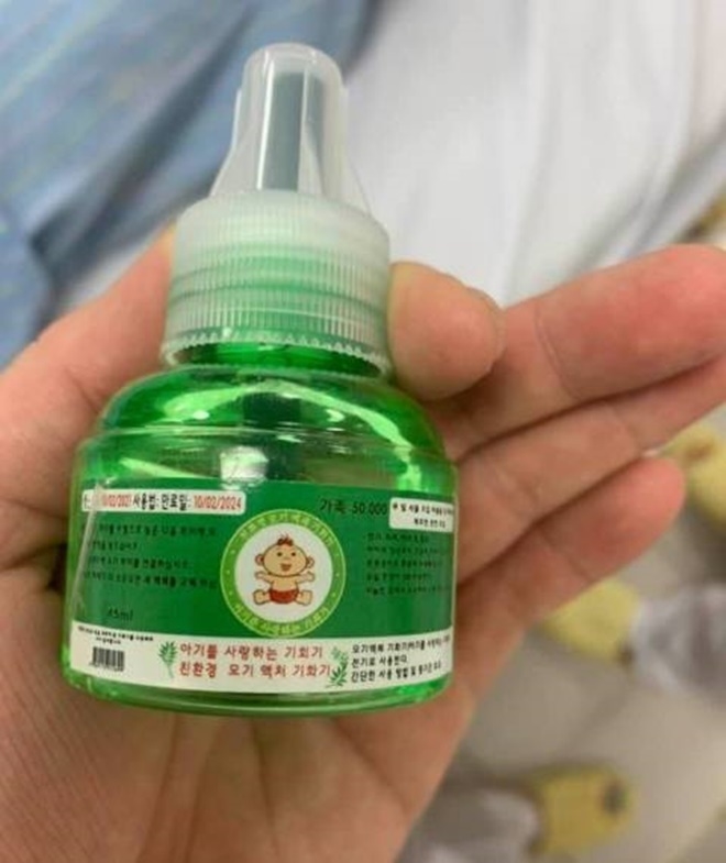 Tinh dầu đuổi muỗi khiến 4 người ở Hoà Bình nhập viện chứa thuốc trừ sâu