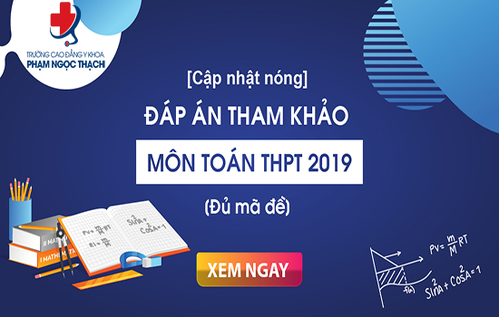 Đã có đáp án chi tiết 24 mã đề môn Toán – kỳ thi THPT Quốc gia 2019