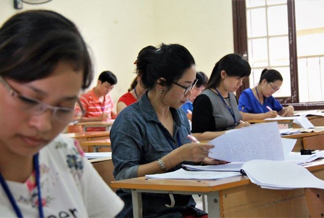 Cách xử lý nếu điểm môn Ngữ Văn chênh lệch giữa 2 lần chấm?