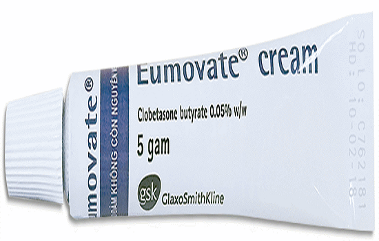 Eumovate có chứa corticoid không?