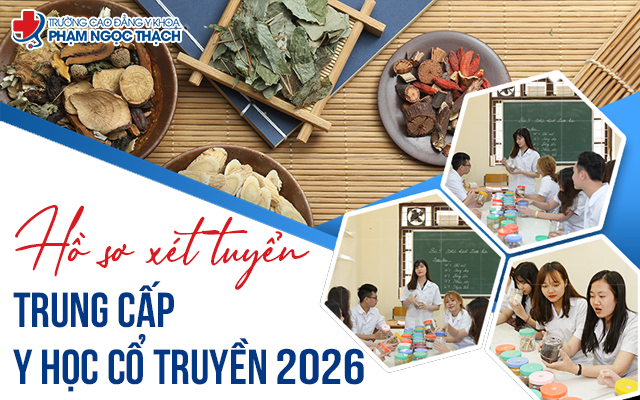 Hồ sơ xét tuyển trung cấp Y học Cổ truyền 2026 gồm những gì?
