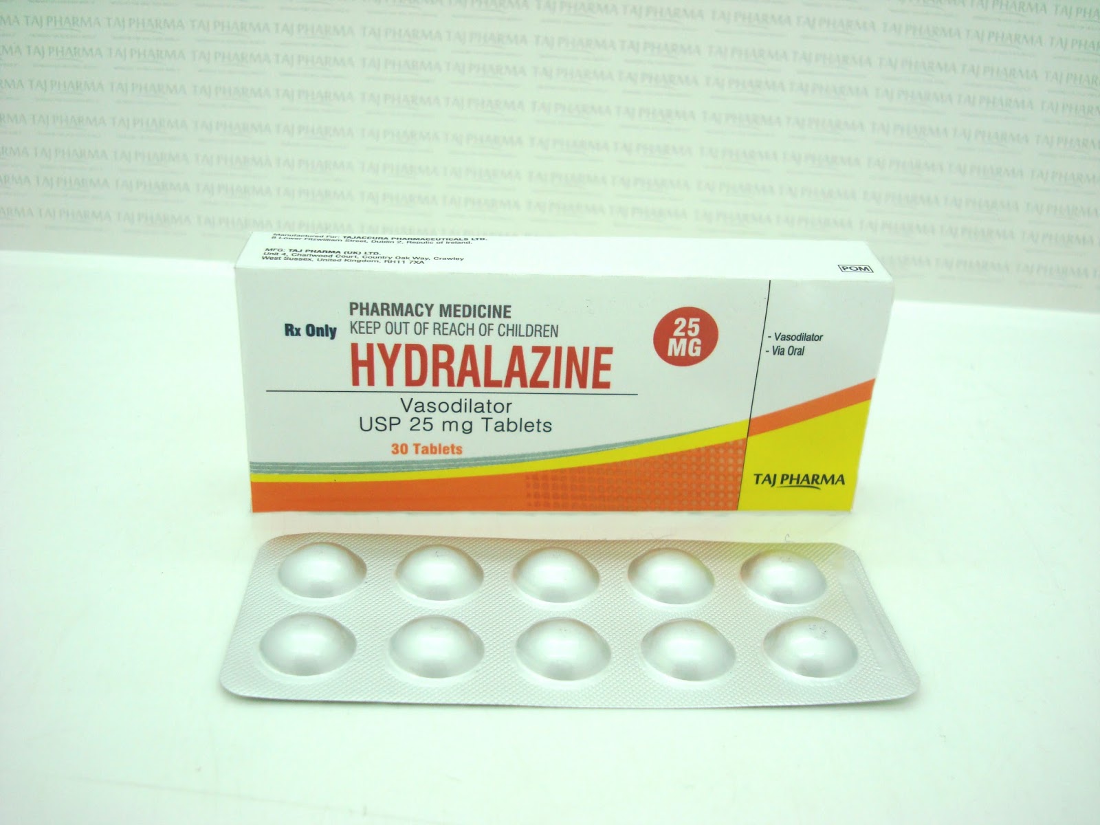 Hydralazine: Thuốc điều trị huyết áp, giãn động mạch hiệu quả, an toàn