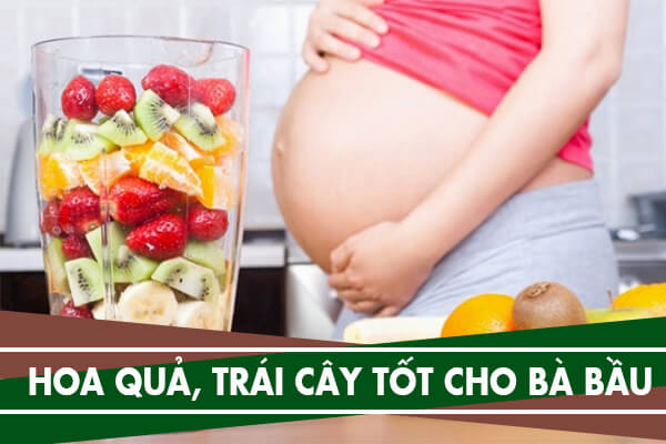 Những loại quả mà bà bầu ăn vào sẽ giúp cho thai nhi khỏe mạnh