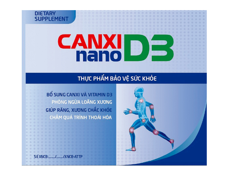 Những thông tin hữu ích về Canxi Nano D3