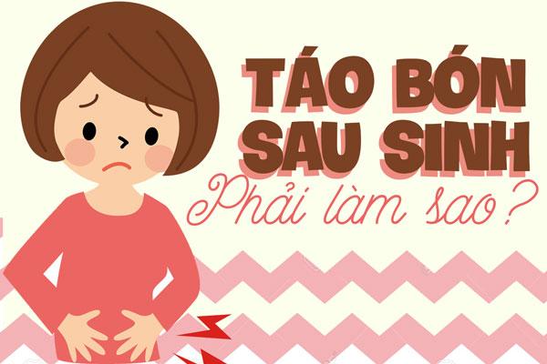 Phụ nữ sau sinh bị táo bón phải làm sao? Cách điều trị không dùng thuốc như thế nào?