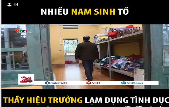 Thầy hiệu trưởng bị tố lạm dụng tình dục hàng loạt nam sinh