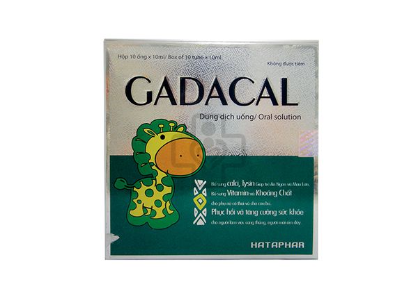 Thuốc Gadacal giúp bổ sung các khoáng chất và Vitamin