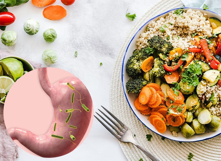 Triệu chứng của bệnh viêm dạ dày Hp ra sao? Người bệnh nên ăn gì để tốt cho tình trạng bệnh?