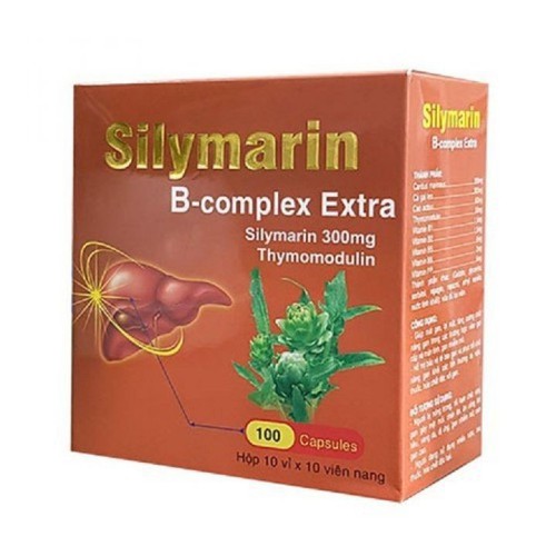 Silymarin B-Complex Extra - Hộp 100 Viên - Bổ Gan