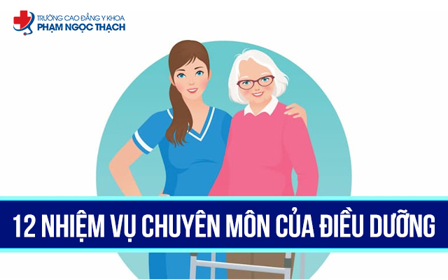 12 nhiệm vụ chuy&ecirc;n m&ocirc;n chăm s&oacute;c của Điều dưỡng l&agrave; nền tảng gi&uacute;p người bệnh được chăm s&oacute;c to&agrave;n diện, an to&agrave;n v&agrave; nh&acirc;n văn