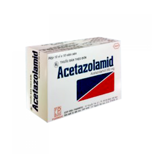 Tác dụng của thuốc acetazolamide là gì?