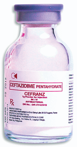 Một số tác dụng phụ của thuốc Ceftazidime Panpharma