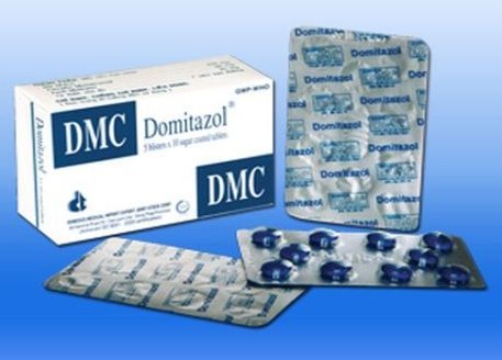 Hộp thuốc Domitazol  được bán trên thị trường