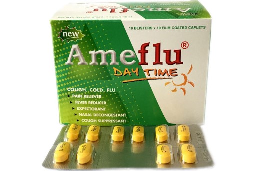 Ameflu thường được sử dụng khi bị cảm cúm