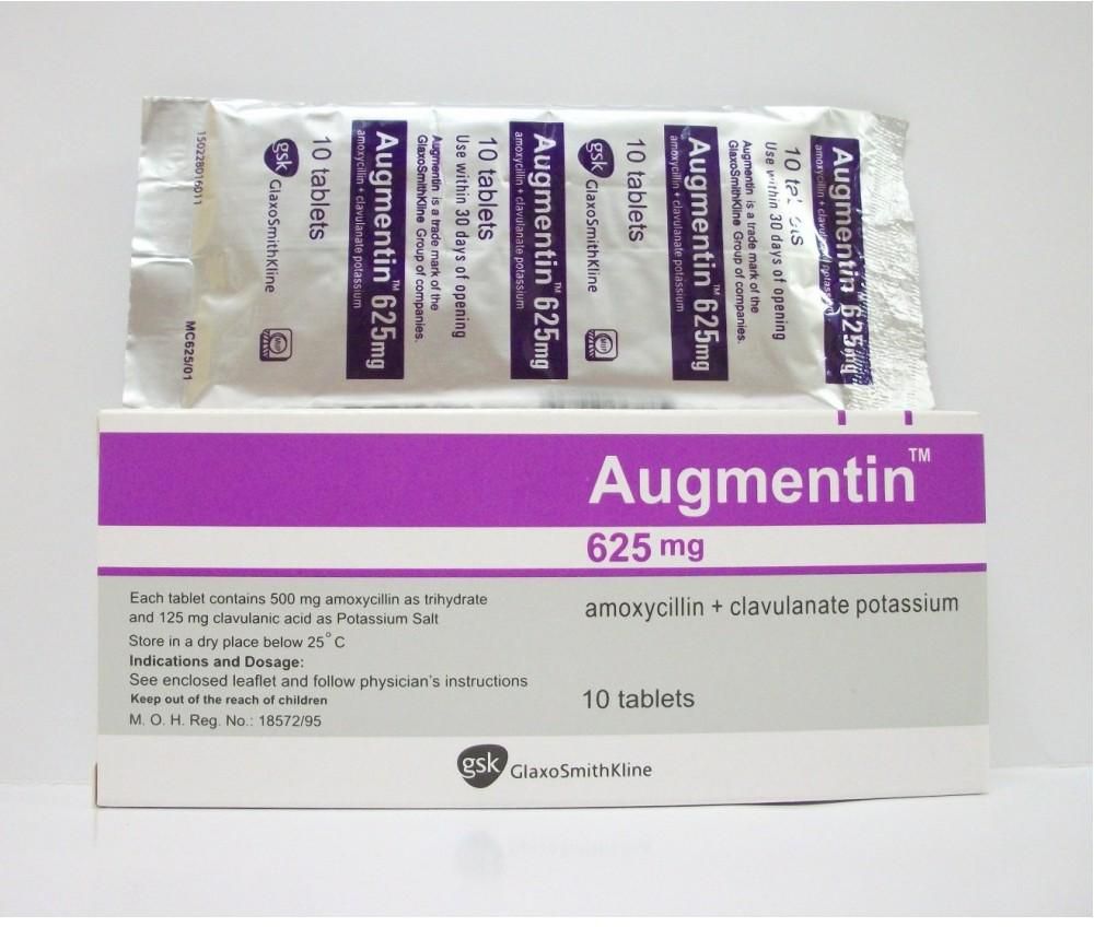 Augmentin được sử dụng để điều trị các bệnh lý nhiễm trùng do vi khuẩn gây ra