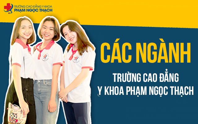 Các ngành học của Trường Cao đẳng Y khoa Phạm Ngọc Thạch đ&ecirc;̀u mở ra r&acirc;́t nhi&ecirc;̀u cơ h&ocirc;̣i ngh&ecirc;̀ nghi&ecirc;̣p h&acirc;́p d&acirc;̃n cho sinh vi&ecirc;n sau khi ra trường 