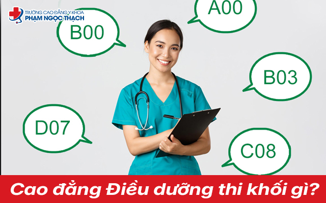 Cao đẳng Điều dưỡng thi khối gì