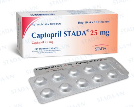 thông tin về thuốc captopril