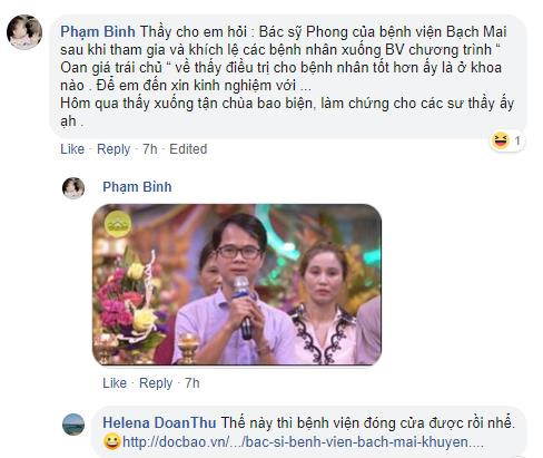 BS Nguyễn Hồng Phong xuất hiện trong buổi pháp thoại.