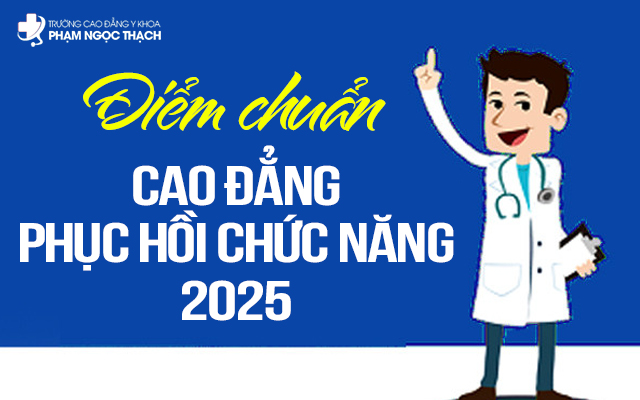 Khung điểm chuẩn Cao đẳng Phục hồi chức năng 2025