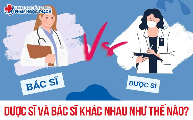 Những điểm kh&aacute;c biệt giữa Dược sĩ v&agrave; B&aacute;c sĩ