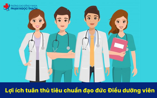 Việc tu&acirc;n thủ c&aacute;c ti&ecirc;u chuẩn đạo đức nghề nghiệp của Điều dưỡng vi&ecirc;n kh&ocirc;ng chỉ gi&uacute;p n&acirc;ng cao chất lượng chăm s&oacute;c bệnh nh&acirc;n m&agrave; c&ograve;n bảo vệ uy t&iacute;n của nghề