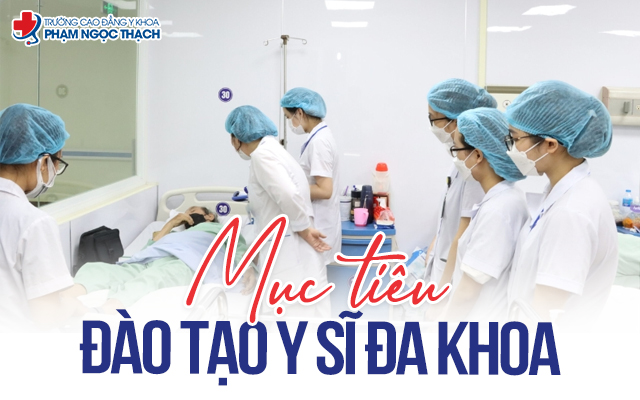 Mục ti&ecirc;u đ&agrave;o tạo Y sĩ đa khoa