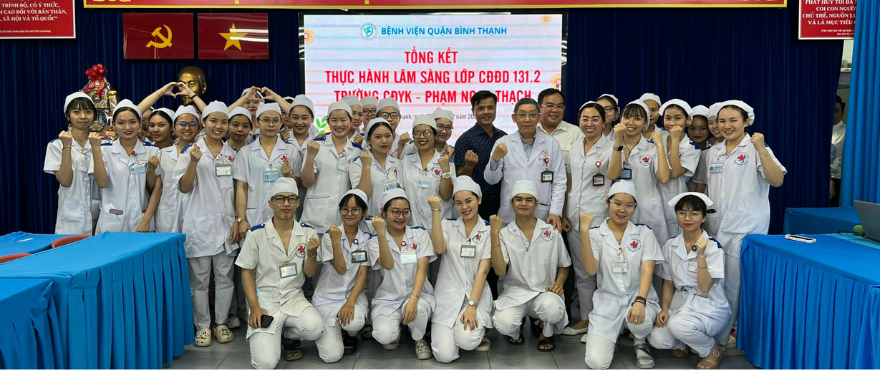 Trường Cao đẳng Y khoa Phạm Ngọc Thạch luôn tạo điều kiện cho sinh viên được thực hành tay nghề