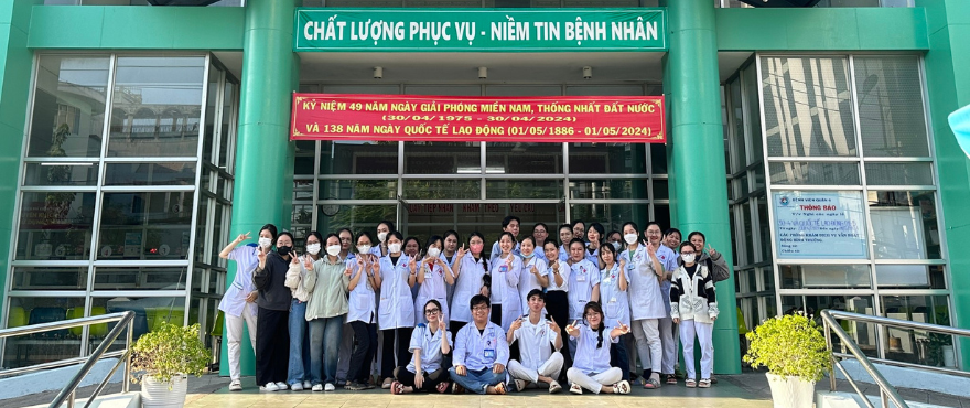 Sinh viên Trường Cao đẳng Y khoa Phạm Ngọc Thạch được đi thực tập tay nghề tại bệnh viện