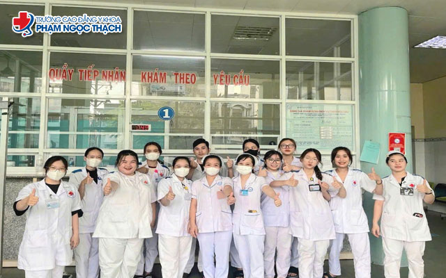 Sinh viên thực tập tại bệnh viện liên kết đảm bảo chuẩn đầu ra nghề nghiệp