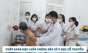 Hình thức và thời gian đào tạo liên thông bác sĩ Y học cổ truyền