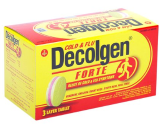Liều lượng thuốc Decolgen