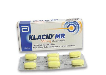 Klacid là loại thuốc kháng sinh được điều chế dưới dạng viên và dung dịch