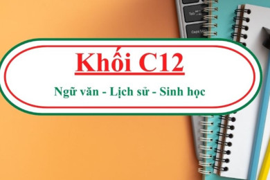Khối C12 - Thông tin đầy đủ nhất thí sinh cần biết trước khi đăng ký
