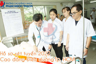 Hồ sơ xét tuyển Cao đẳng Điều Dưỡng TPHCM năm 2024