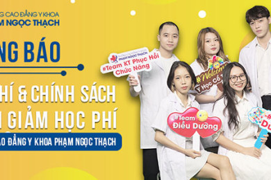 Học phí Cao đẳng Y khoa Phạm Ngọc Thạch cập nhật mới 2025