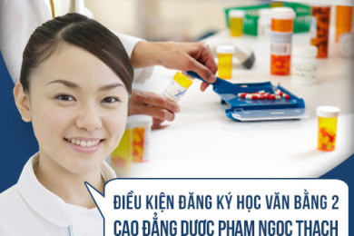 Điều kiện xét tuyển Văn bằng 2 Cao đẳng Dược TPHCM năm 2022