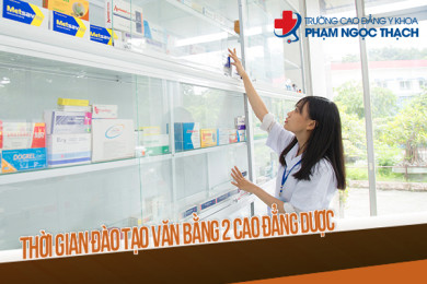 Thời gian đào tạo văn bằng 2 Cao đẳng Dược TPHCM