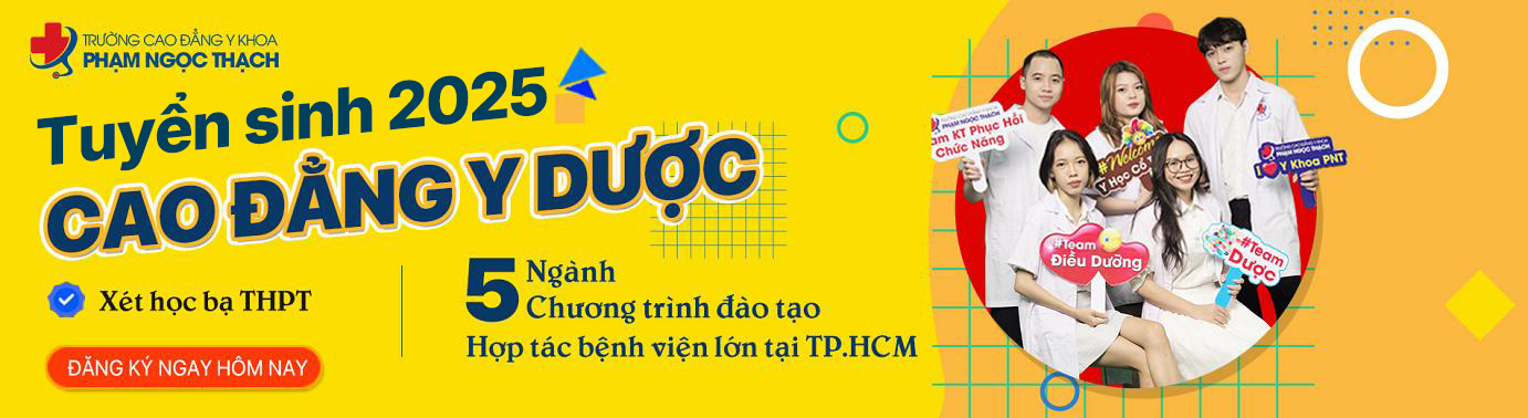 Thông báo tuyển sinh Cao đẳng Y Khoa Phạm Ngọc Thạch 2025